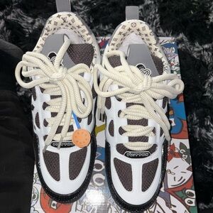 Louis Vuitton Cream Interior with Brown Monogram